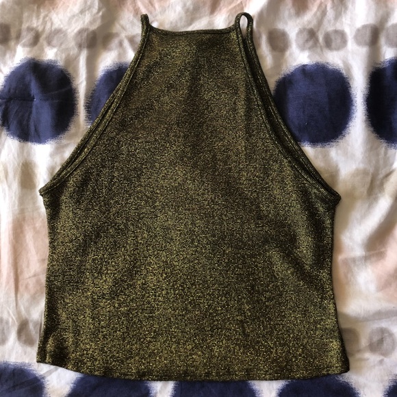 ✨Gold Crop Top✨ - Picture 4 of 4